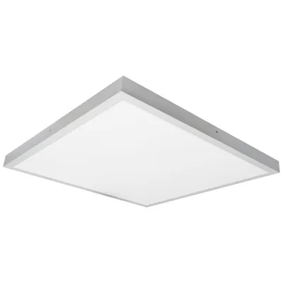 Produktbild von MasterLED Panel 60x60cm Aufbauleuchte 60W Neutralweiß 4500K Flache Deckenlampe IP20 Slim Deckenpanel Büro Werkstatt 4800lm Weiß