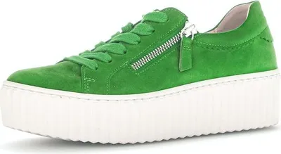 Produktbild von Gabor Samtchevreau verde ZIP Sneaker low Grün in Gr. 37.5