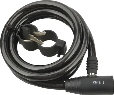 Produktbild von FISCHER Kabel Fahrradschloss Länge: 1.800 mm schwarz