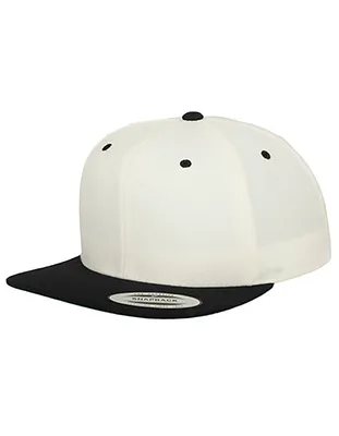 Produktbild von FLEXFIT 6089MT | Classic Snapback 2-Tone Cap - Farbe: Natural/Black - Größe: One Size
