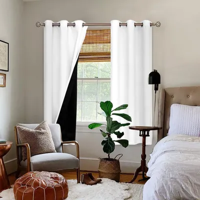 Immagine prodotto di Tenda oscurante, fonoassorbente, 100 x 160 cm, per camera da letto