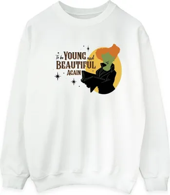 Produktbild von Disney - "Hocus Pocus To Be Winifred" Sweatshirt für Herren BI20653 (5XL) (Weiß)