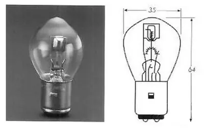 Produktbild von Tako-Glühbirne 12V 25/25W BA20D