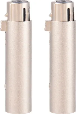 Zdjęcie produktu dla złącze xlr, adapter xlr, 3-pinowy adapter xlr, 3-pinowe złącze xlr, adapter xlr męski na żeński, złącze xlr męskie na żeńskie