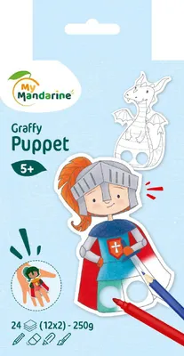 Image de Coloriage Avenue Mandarine Graffy Puppet Dragons et chevaliers