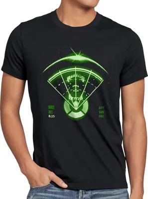 Produktbild von style3 Alien Radar Herren T-Shirt xenomorph ripley