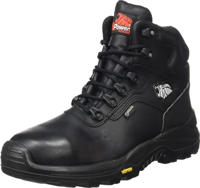 Image de UPOWER Unisex GO10054-46 Chaussures de sécurité, noir, 46 EU