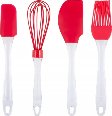Produktbild von Schaufel Pinsel Schneebesen Silikon Set Kamille