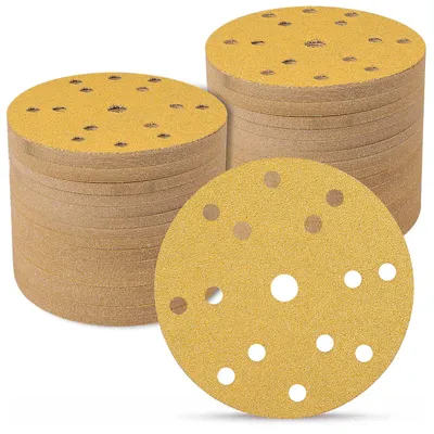 Produktbild von 70 Stück Schleifpapier 150 mm Klettverschluss - 40 P