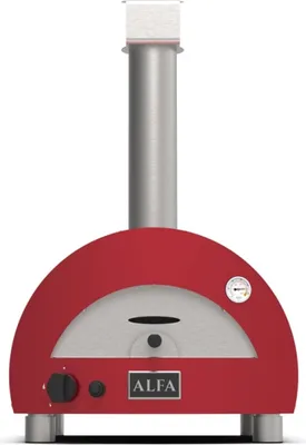 Produktbild von Alfa Forni Tragbarer Gas Pizzaofen Moderno Portable Rot - Backt 1 Pizza in 90 Sekunden