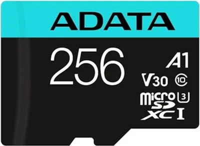 Imagen del producto de ADATA microSDXC/SDHC UHS-I U3 256GB c/adapt