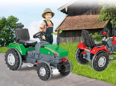 Produktbild von Trettraktor Power Drag rot