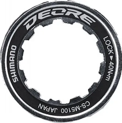 Produktbild von SHIMANO Verschlussring CS-M5100 - 13 g, für Kassette Deore 11-fach