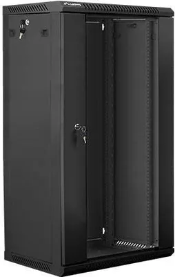 Obrázek produktu pro Lanberg WF01-6422-10B, Nástěnný regál, 22U, 60 kg, 31 kg, Černá