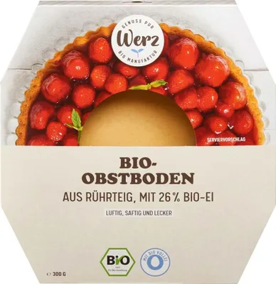 Produktbild von Werz Obstboden aus Rührteig -- 300g