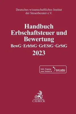 Produktbild von Handbuch Erbschaftsteuer und Bewertung 2023