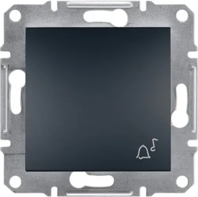 Produktbild von Schaltfläche Glocke Kein Rahmen, Anthrazit Schneider Asfora EPH0800171