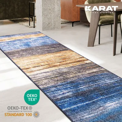 Produktbild von Wohnteppich Läufer Cancun moderner Läufer auf Maß 80x500 cm