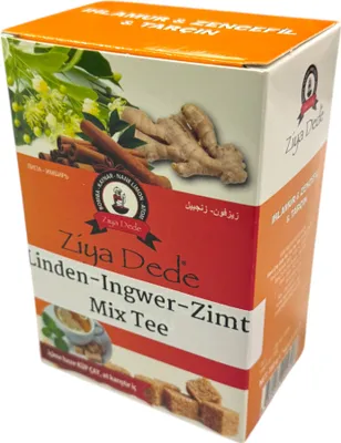 Produktbild von Ziya Dede | Linden-Ingwer-Zimt Mix Tee 150g