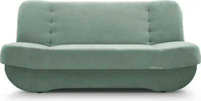 Produktbild von MOEBLO Schlafsofa PAFOS – Sofa Kippsofa Klappsofa Click-Clack Couch mit Bettkasten und Schlaffunktion (BxHxT): 192x90x87 cm (SORO 34 - Mint)