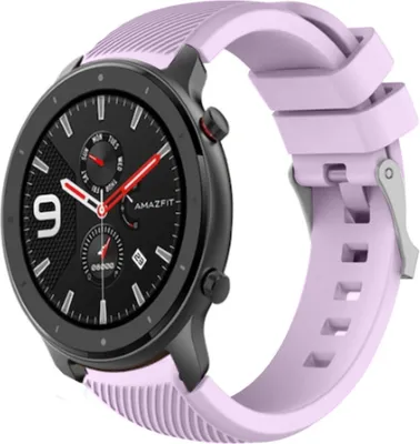 Produktbild von Strap-it Xiaomi Amazfit GTR Armband Silikon (Lila)
