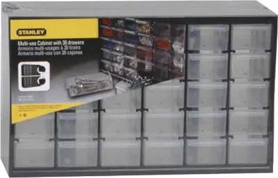 Productafbeelding van Stanley - Gereedschapskist, kunststof AW574 (155 mm x 365 mm x 225 mm) (zwart)