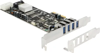 Obrázok produktu pre DELOCK PCI Expr Card 4x USB3.0 ext