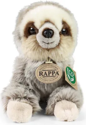 Produktbild von Rappa Plüsch Faultier Kuscheltier 18 cm umweltfreundliches Spielzeug