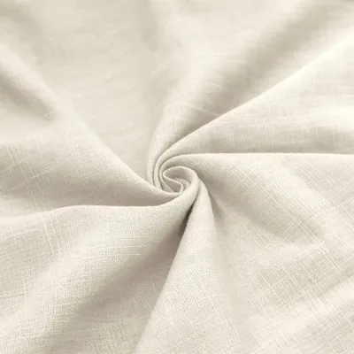 Produktbild von Stoffstück 100% gewaschenes Leinen Tiny - 3m - Ecru | by Craft Loom