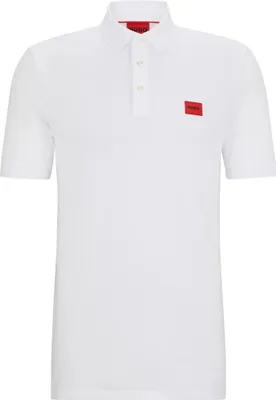 Produktbild von Hugo Herren Poloshirt Weiß 50490770-100 Grösse L