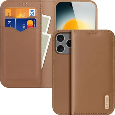 Produktbild von DUX DUCIS iPhone 17 Pro Max RFID-Schutzhülle – Braun