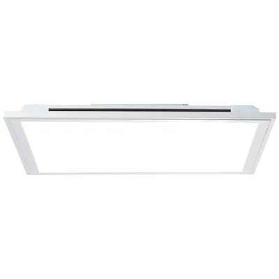 Imagen del producto de Brilliant LED Deckenleuchte Alissa Silber 40x40cm 32W 2500lm RGBTW 2700K-6200K Backlight + Fernbedienung