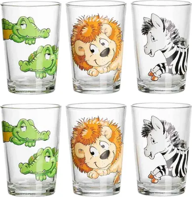 Produktbild von Ritzenhoff & Breker HAPPY ZOO Kinderbecher Set 6-teilig
