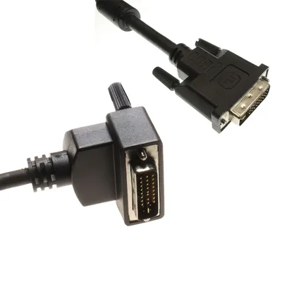 Produktbild von Lyndahl Verbindungskabel DVI-I- 24+5 M 270°/M, 0,5 m 30AWG
