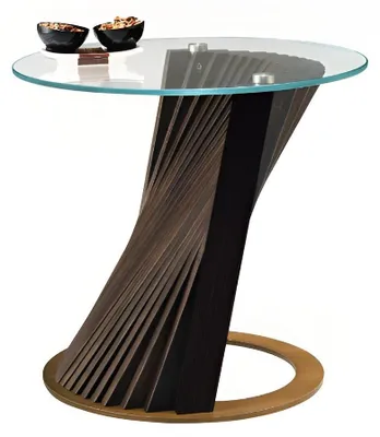 Productafbeelding van Exklusiver Beistelltisch Einzigartiges Design Wohnzimmer Glastisch