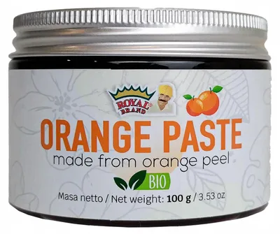 Produktbild von Orangenpaste  100G mit Orangensegmenten für Konditoreiprodukte