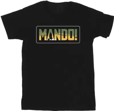 Produktbild von Star Wars - "The Mandalorian" T-Shirt für Herren BI47448 (M) (Schwarz)