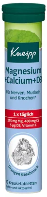 Obrázek produktu pro Kneipp Magnesium+Calcium šumivé tablety