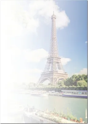 Produktbild von Motivpapier Briefpapier (Eiffelturm-5177 DIN A4 25 Blatt) Eiffelturm in Frankreich / Paris am Seine Ufer