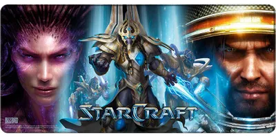 Obrázok produktu pre Starcraft: Rasy, podložka pod myš, XL