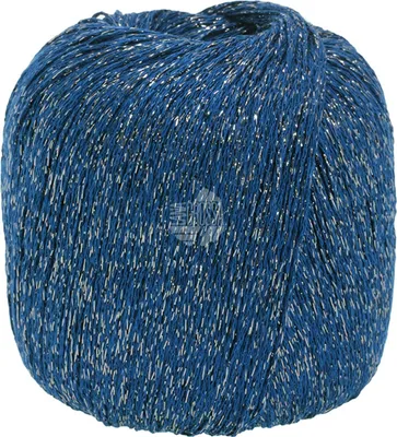 Produktbild von Lana Grossa Brillino 027 Dunkelblau/Silber