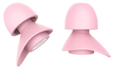 Produktbild von Ohrstöpsel Kinder Größe S 2 Paare Rosa Hautfreundliches Silikon für Lärm, Schlaf, Konzert, Flugzeug, Schule