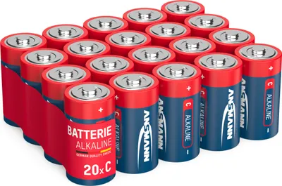 Produktbild von ANSMANN Batterien Baby C LR14 20 Stück 1,5V - Alkaline Batterie langlebig