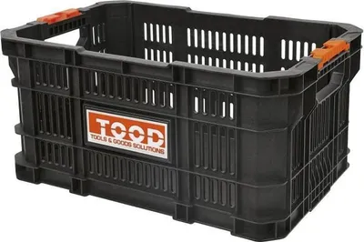 Image de Panier Modulaire TOOD, Avec Poignées, Transport Facile, 53x34x25 cm