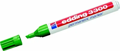 Immagine prodotto di EDDING 3300 Permanentmarker grün 1,0 - 5,0 mm - 10 Stück (4-3300004)
