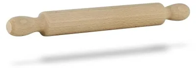 Obrázek produktu pro Dřevěná válečka na těsto s pevnými rukojeťmi