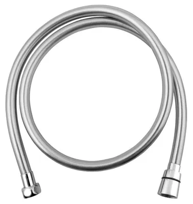 Produktbild von Sapho SOFTFLEX Plastik-Duschschlauch, 100cm, Metallic-Silber/Chrom