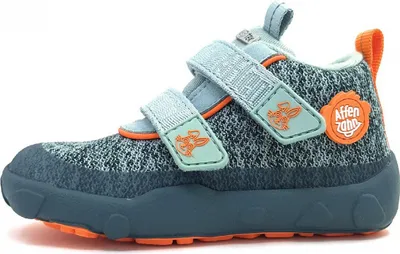 Obrázek produktu pro Affenzahn přechodová obuv Knit Happy petrol