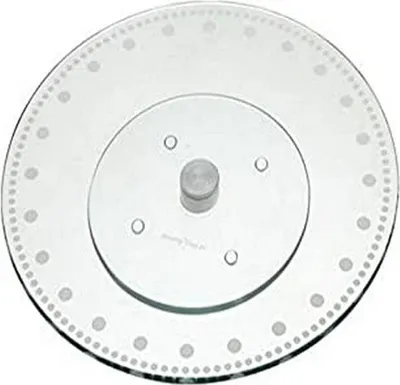 Productafbeelding van KitchenCraft Sweetly Does It taart standaard - 30 cm - Glas - Transparant