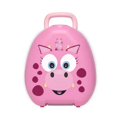 Produktbild von My Carry Potty Mokomasis nešiojamas naktipuodis, Rožinis drakonas